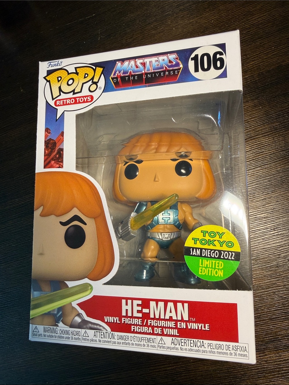 He-Man Funko Pop Vinyl
